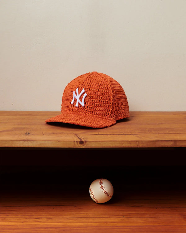 Yankees Crochet - Orange