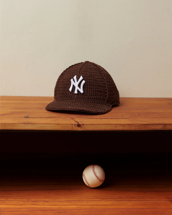 Yankees Crochet - Brown