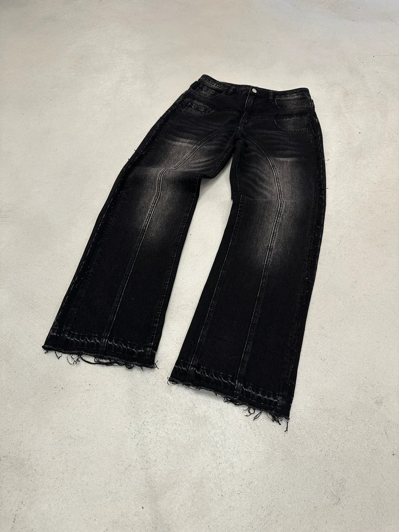 BLACK JEANS BAGGY