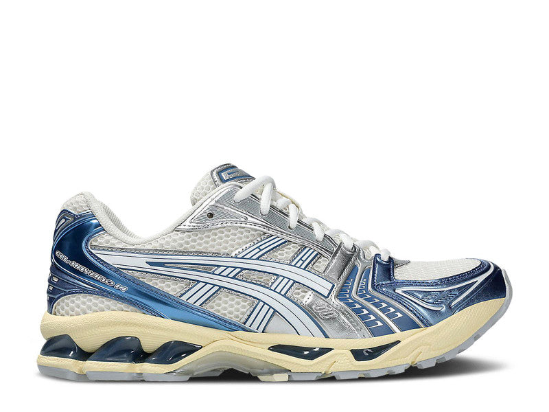 Asics Gel Kayano Cream Metallic Blue