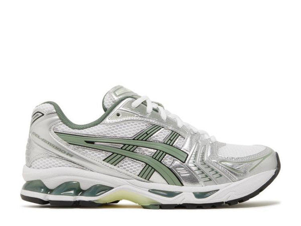 Asics Gel Kayano White Pure Silver Slate Grey Sage