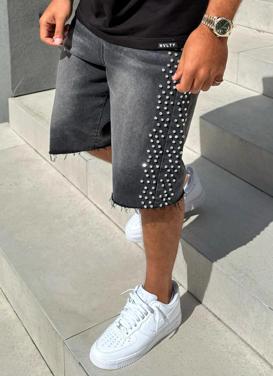 Short Vintage strass