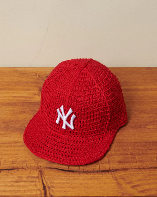 Yankees Crochet - Red