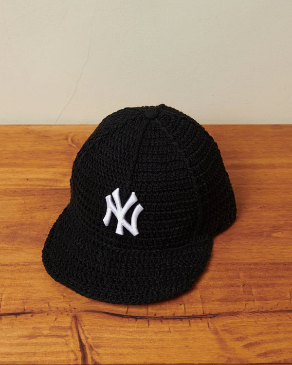 Yankees Crochet - Black