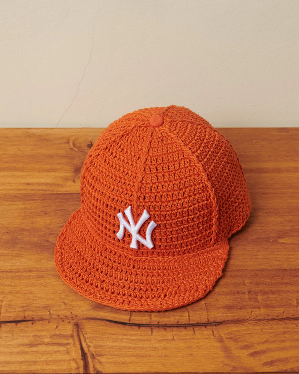 Yankees Crochet - Orange