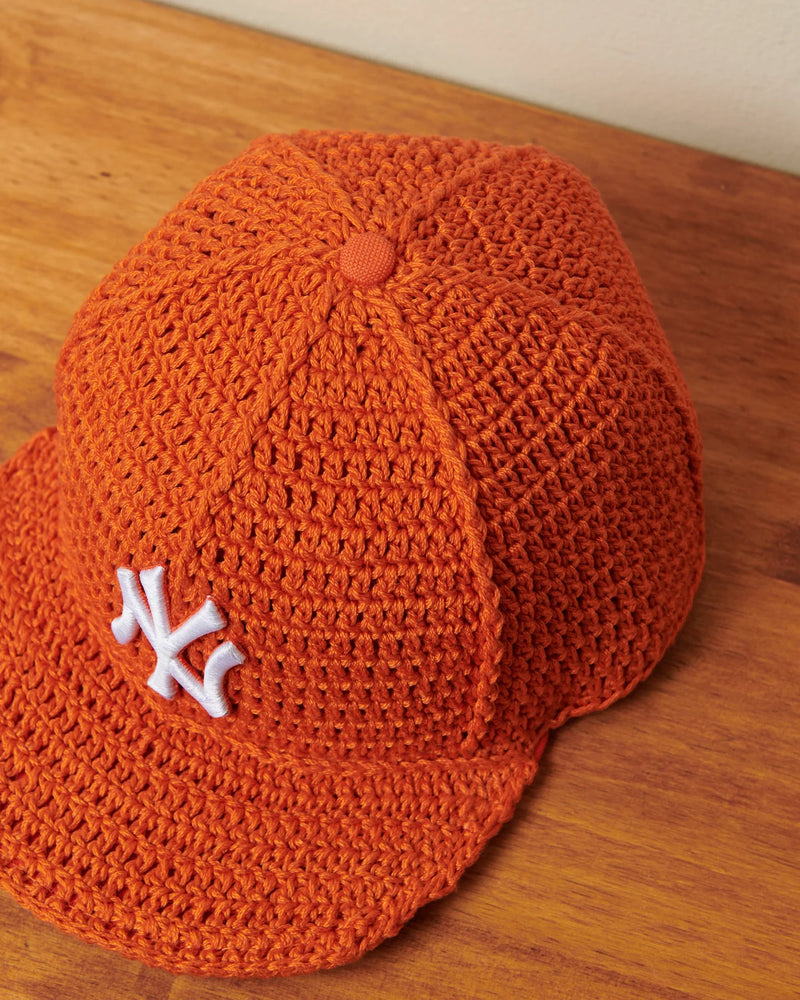 Yankees Crochet - Orange