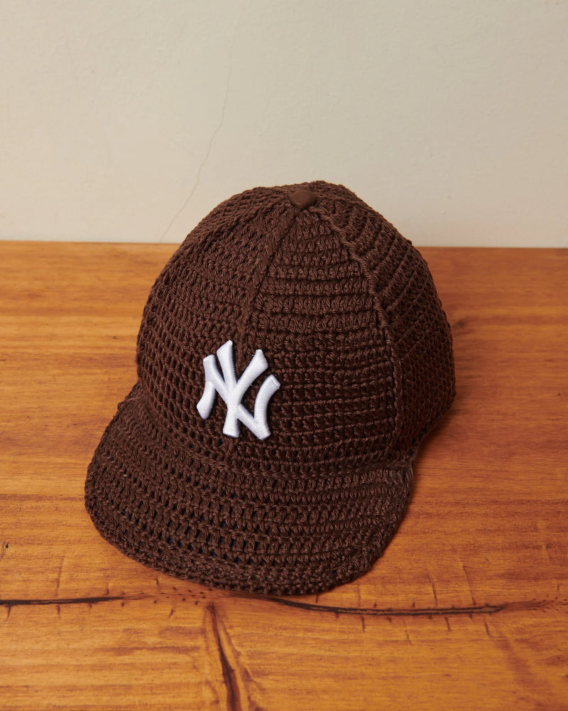 Yankees Crochet - Brown