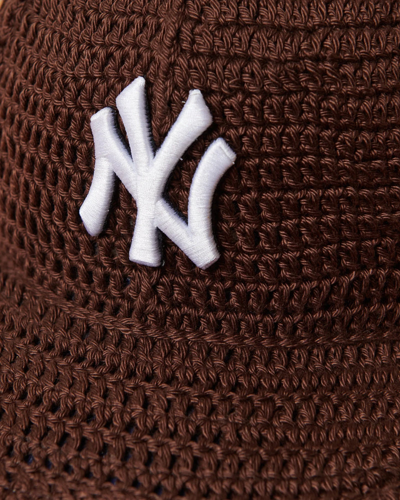 Yankees Crochet - Brown