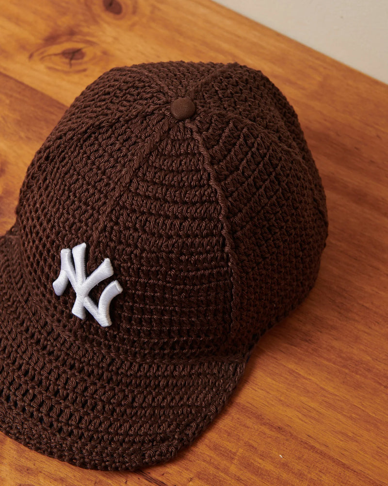 Yankees Crochet - Brown